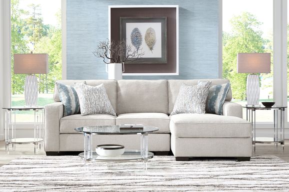 Cynthia 2 Pc Right Arm Chaise Sectional