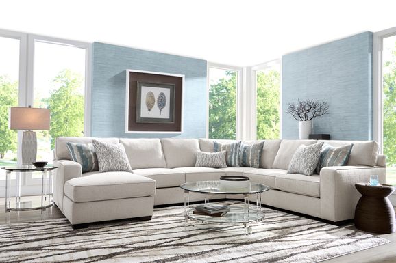 Cynthia 4 Pc Left Arm Chaise Sectional
