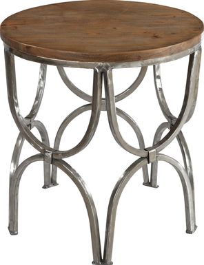 Dalgety Brown Accent Table
