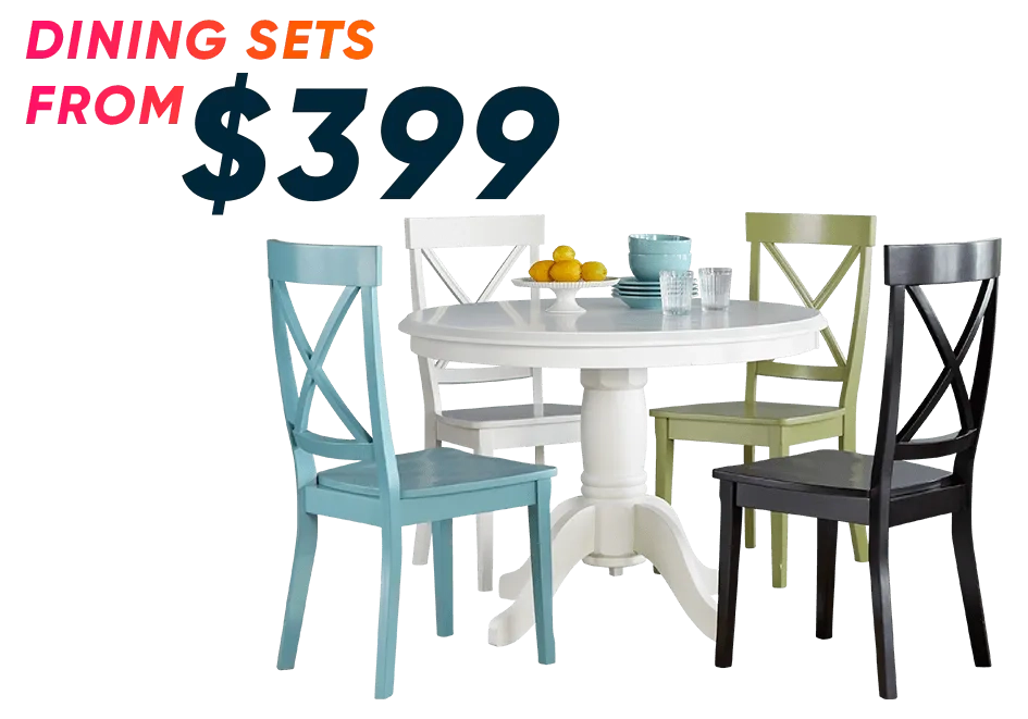 dining sets from $399