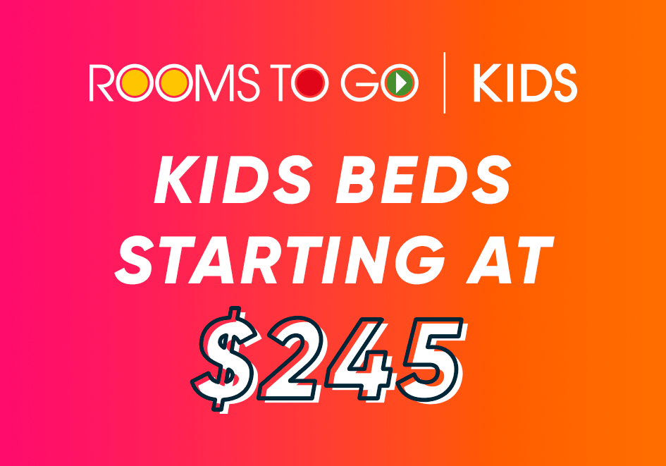 kids beds starting at $245