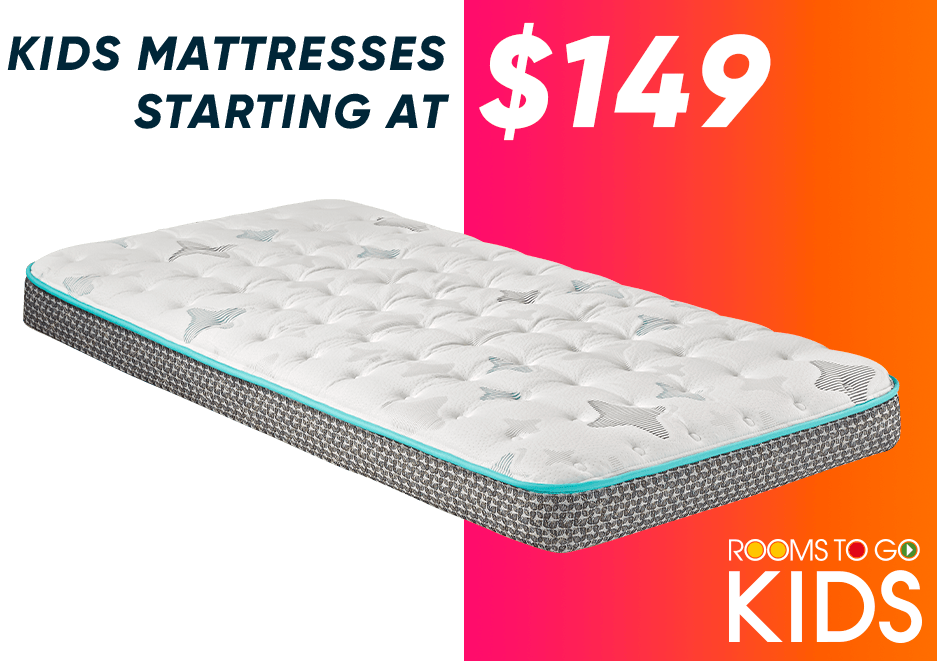 kids mattresses starting at $149