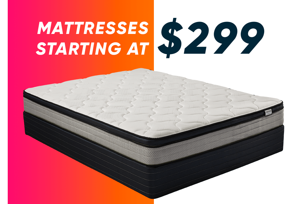 mattresses starting at $299