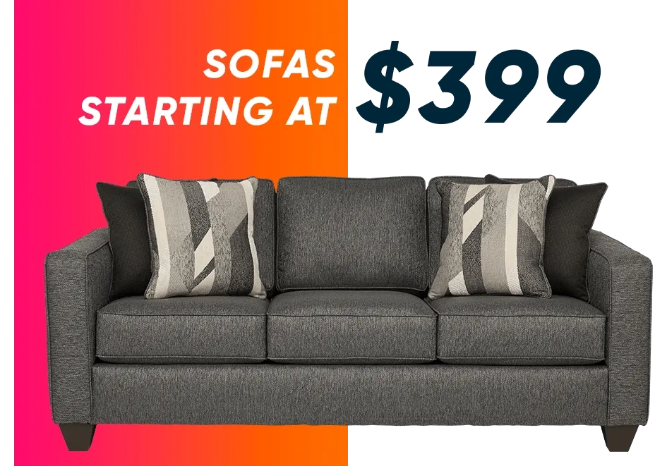 sofas starting at $399
