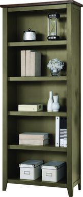 Dewgarth Green Bookcase