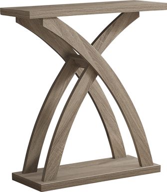 Dillehay Taupe Console Table
