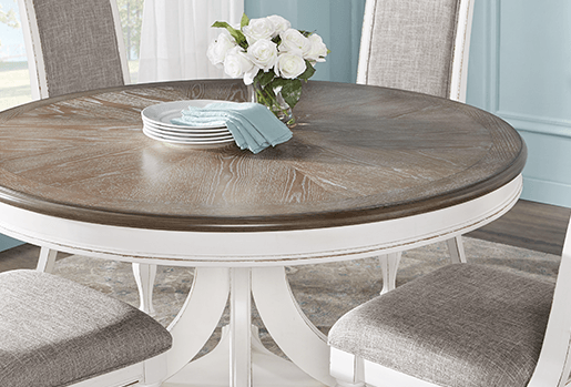 rooms to go farmhouse table and chairs