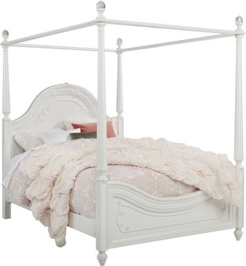 Girls Full Size Four Poster Beds, White Twin Four Poster Bed Frame