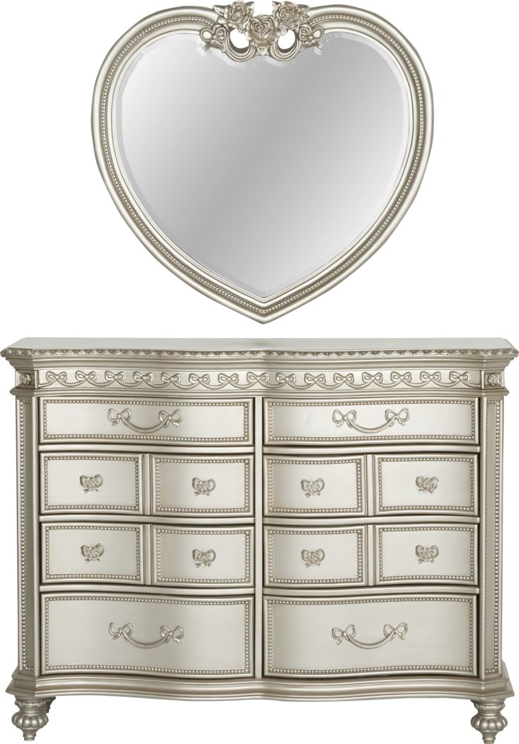 dresser with mirror for girl