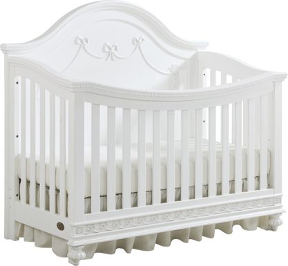 Disney Princess White Convertible Crib