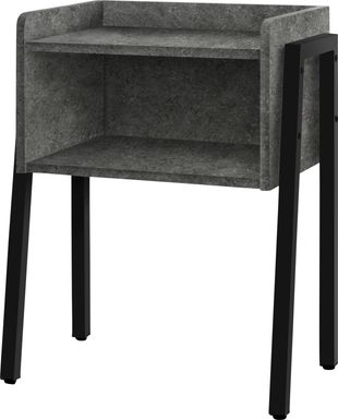 Division Gray Accent Table