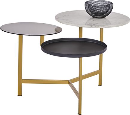 Dolunay Gray Cocktail Table