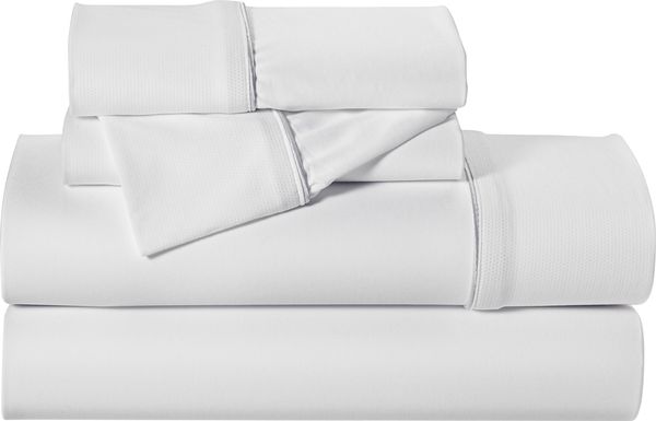 Dri-Tec Performance White 3 Pc Twin Bed Sheet Set