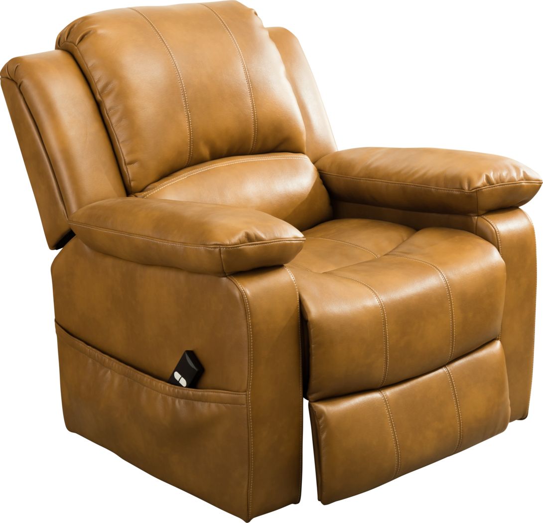 Eastover Camel Power Recliner - Rooms To Go