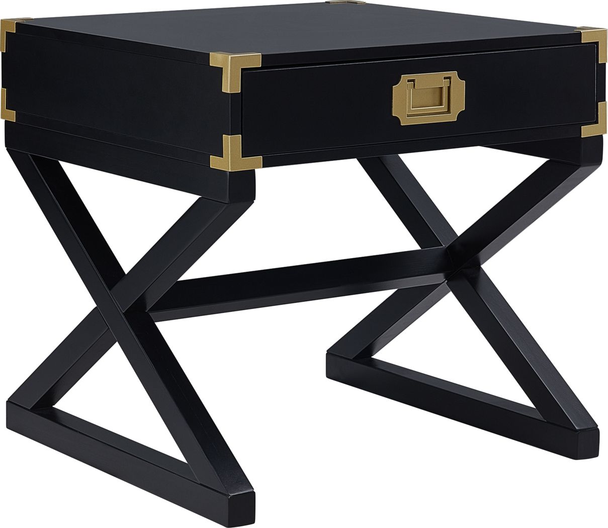 Elegans Black End Table Rooms To Go