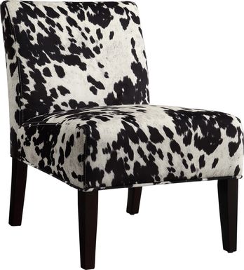 Elmdale Black Accent Chair