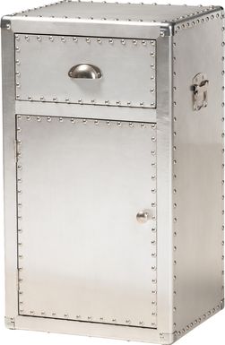Enoree Silver Accent Cabinet