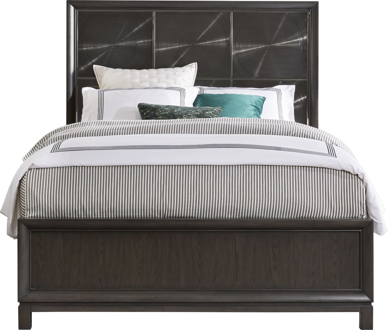 Eric Church Highway to Home Echo Harbor Ebony 3 Pc King Panel Bed