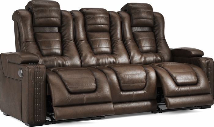 reclining sectional with USB charging ports