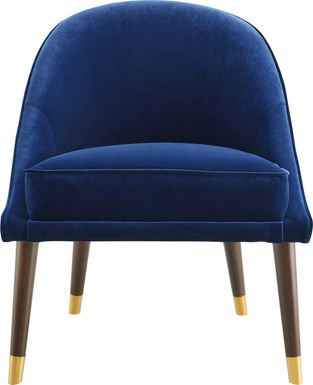 Evadean Sapphire Accent Chair