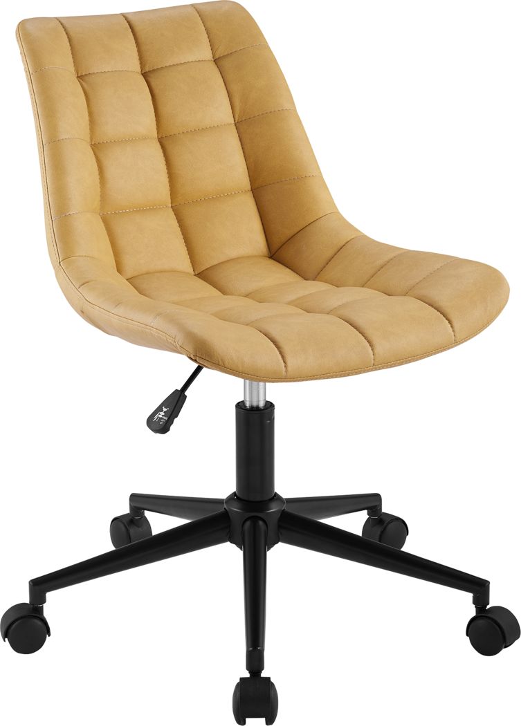 Evamay Yellow Desk Chair Rooms To Go