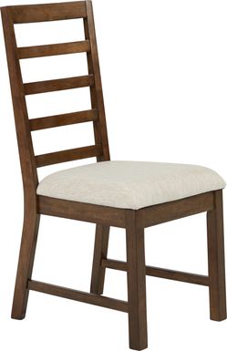 Everdeen Cottage Brown Cherry Side Chair