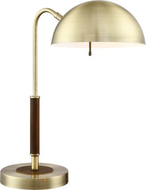 Farrell Alley Brass Lamp