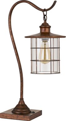Flormont Rust Lamp
