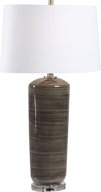 Forsythe Lane Charcoal Lamp