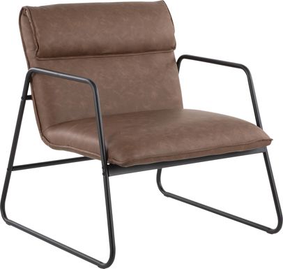 Francrest Espresso Accent Chair