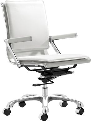 Frescly White Office Chair