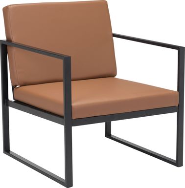 Freskany Brown Accent Chair