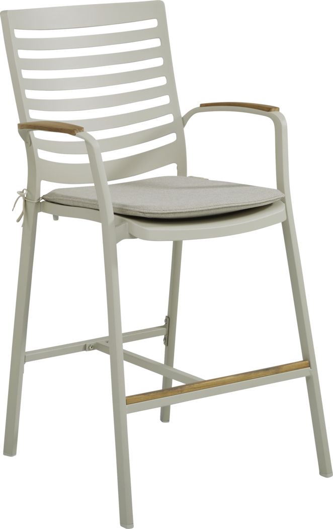 Outdoor Metal Bar Stools For Your Patio, White Metal Outdoor Bar Stools
