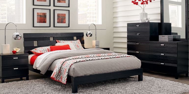 Black King Size Bedroom Sets