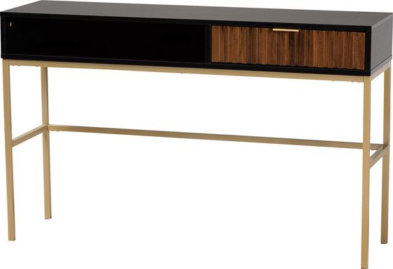 Girod Black Console Table