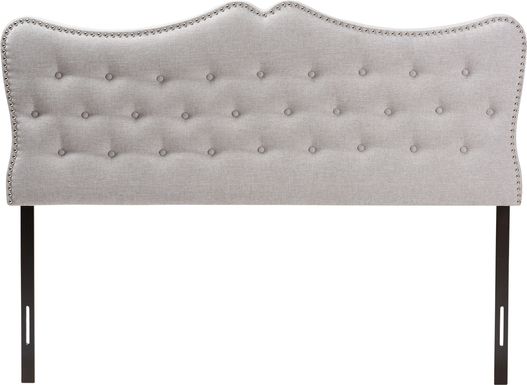 Glenvale Gray Queen Upholstered Headboard