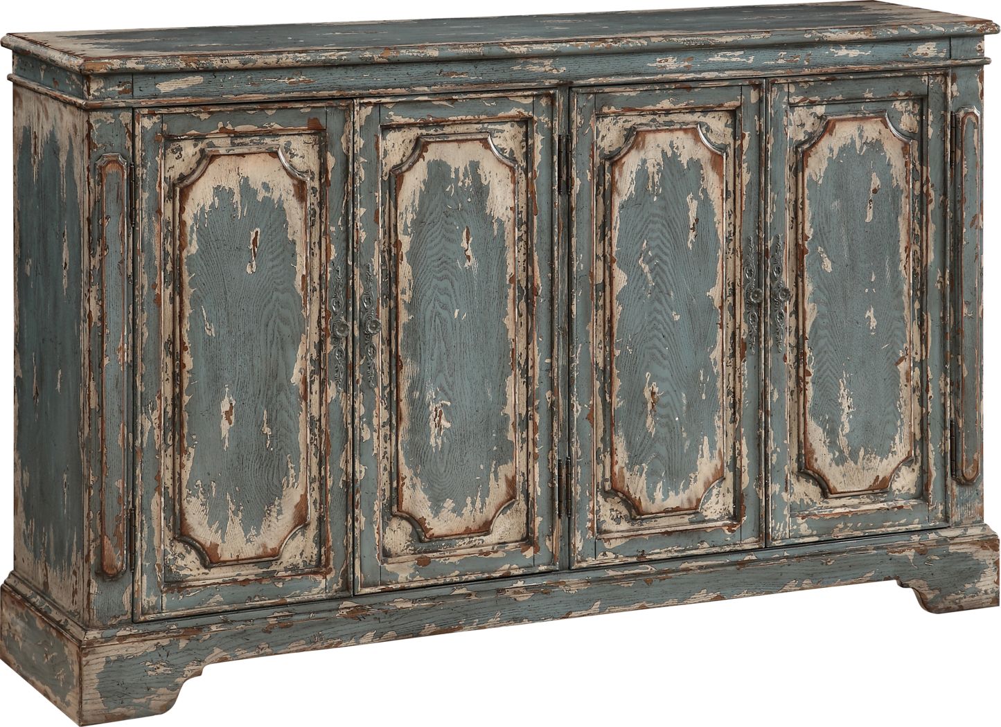 Goodloe Blue Credenza Rooms To Go