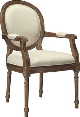Hawkhorn Beige Accent Chair