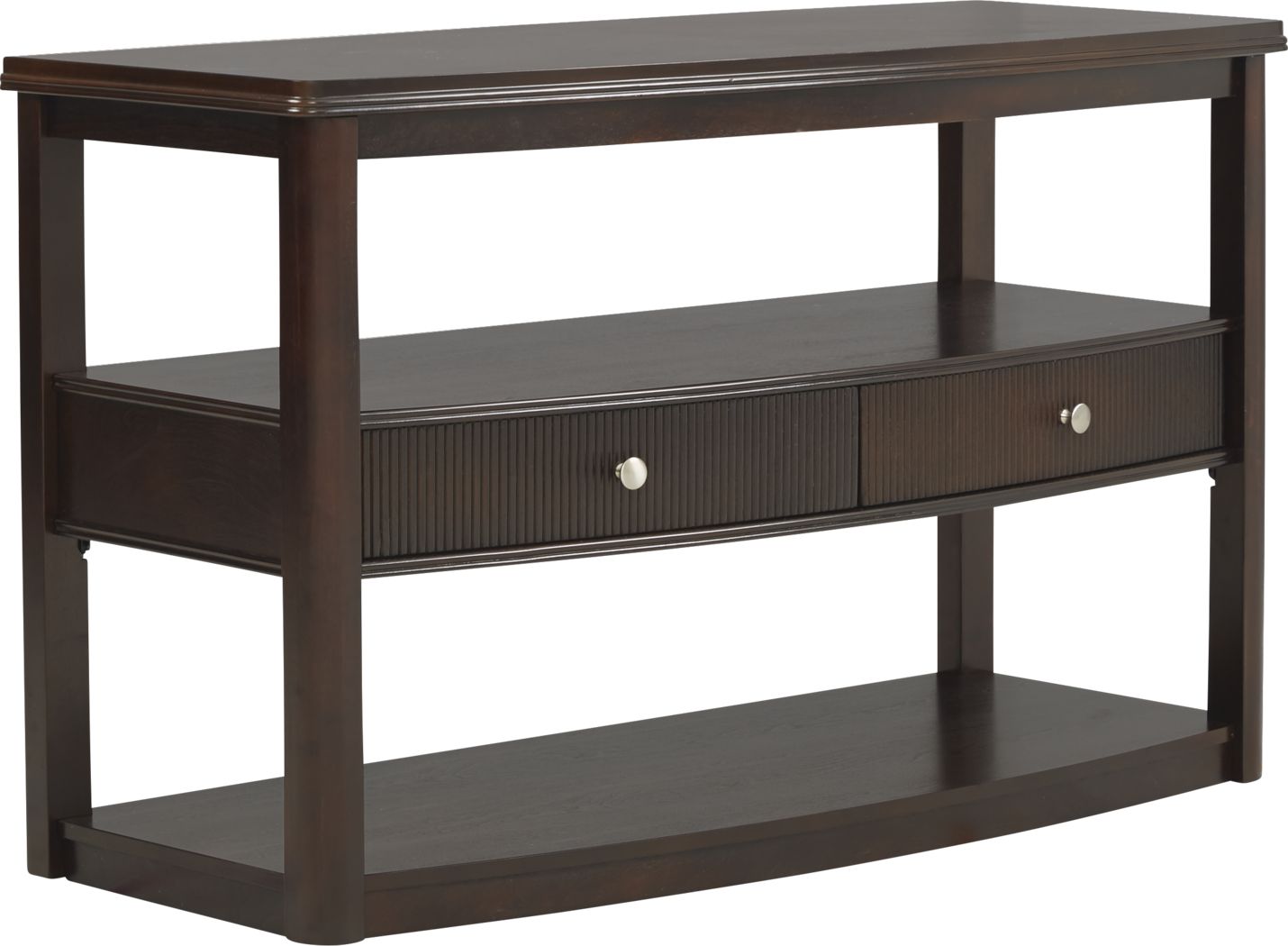 Healey Brown Cherry Sofa Table Rooms To Go