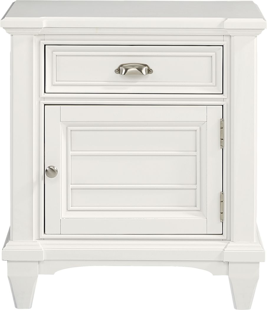 Hilton Head White Door Nightstand Rooms To Go