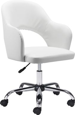 Hockobo White Office Chair