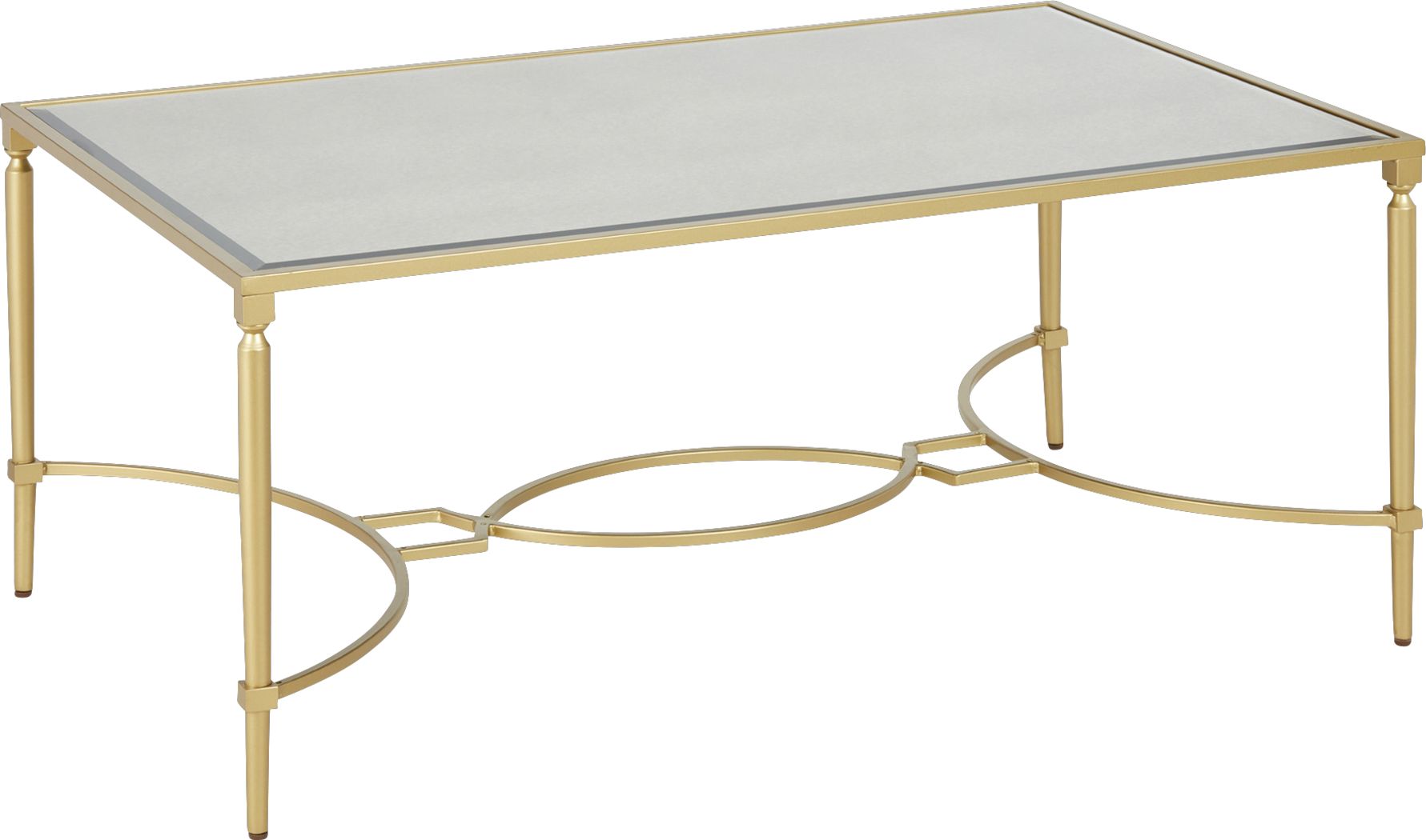 Holleyberry Gold Cocktail Table - Rooms To Go