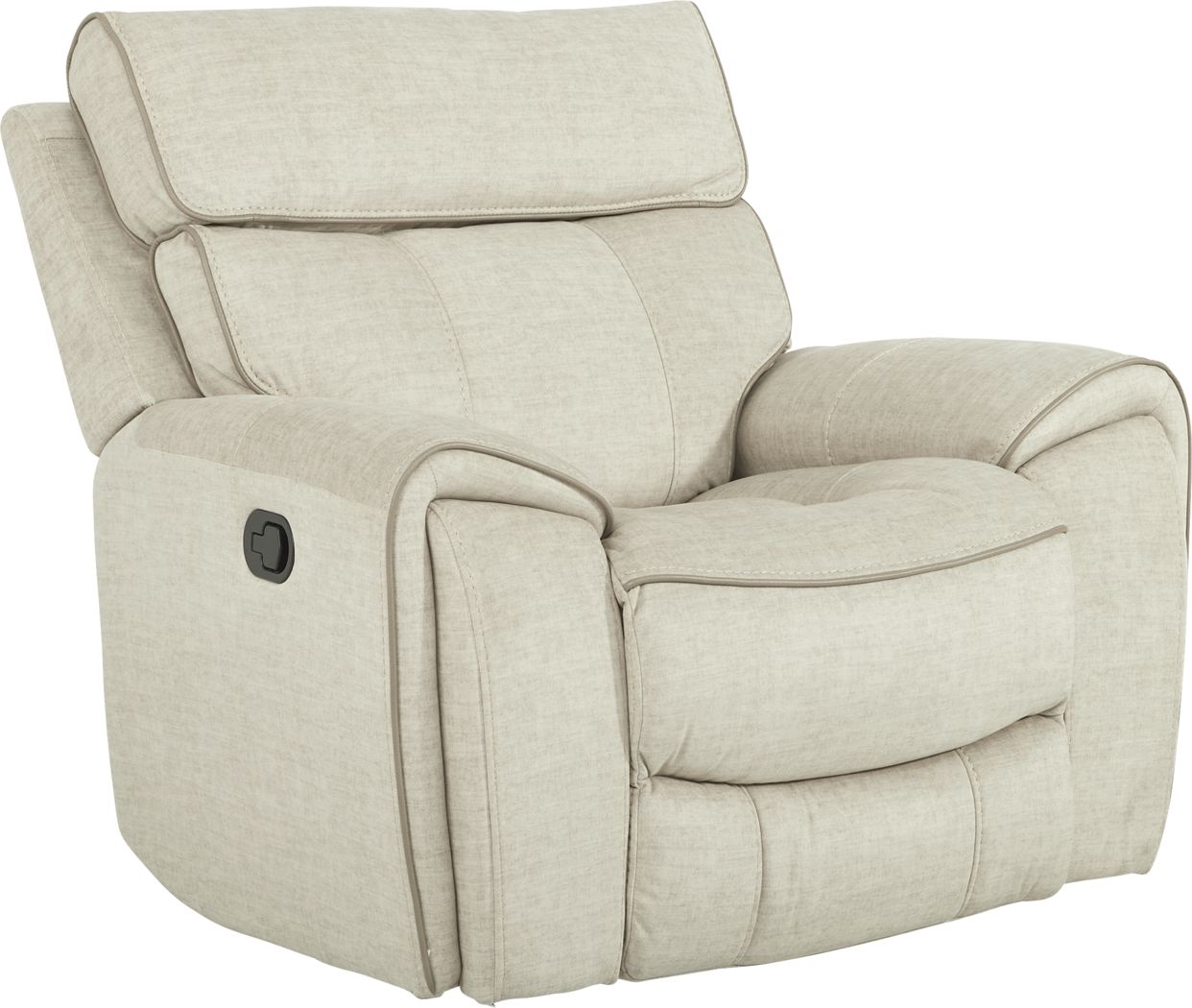 Hosford Beige Glider Recliner - Rooms To Go