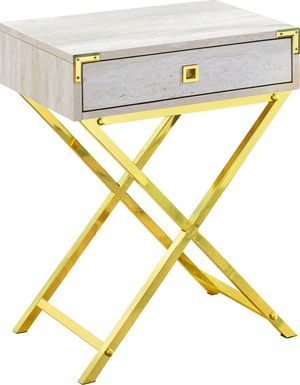 Hydesdale Gold Accent Table