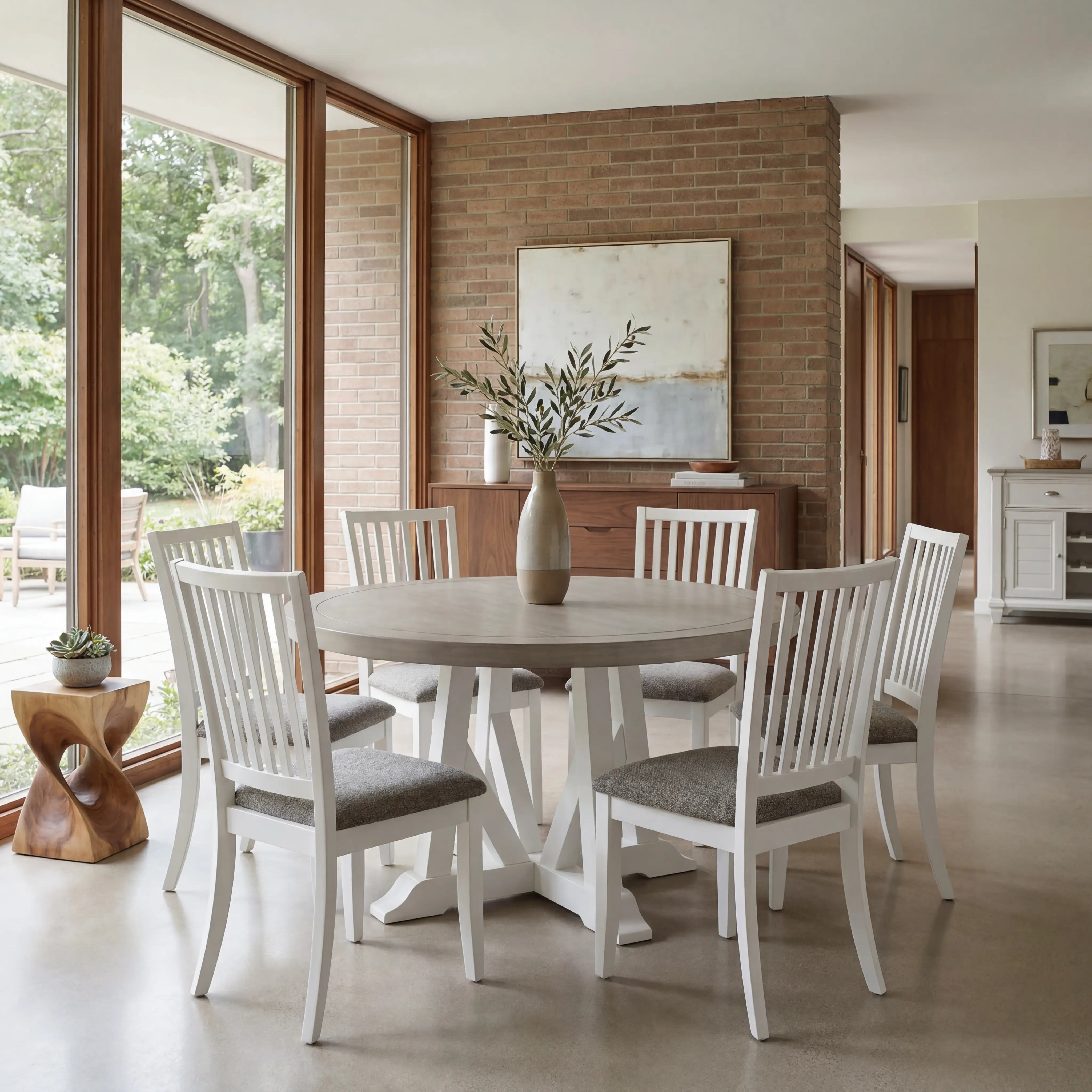 Hilton Head White Gray Side Chair | Rooms to Go