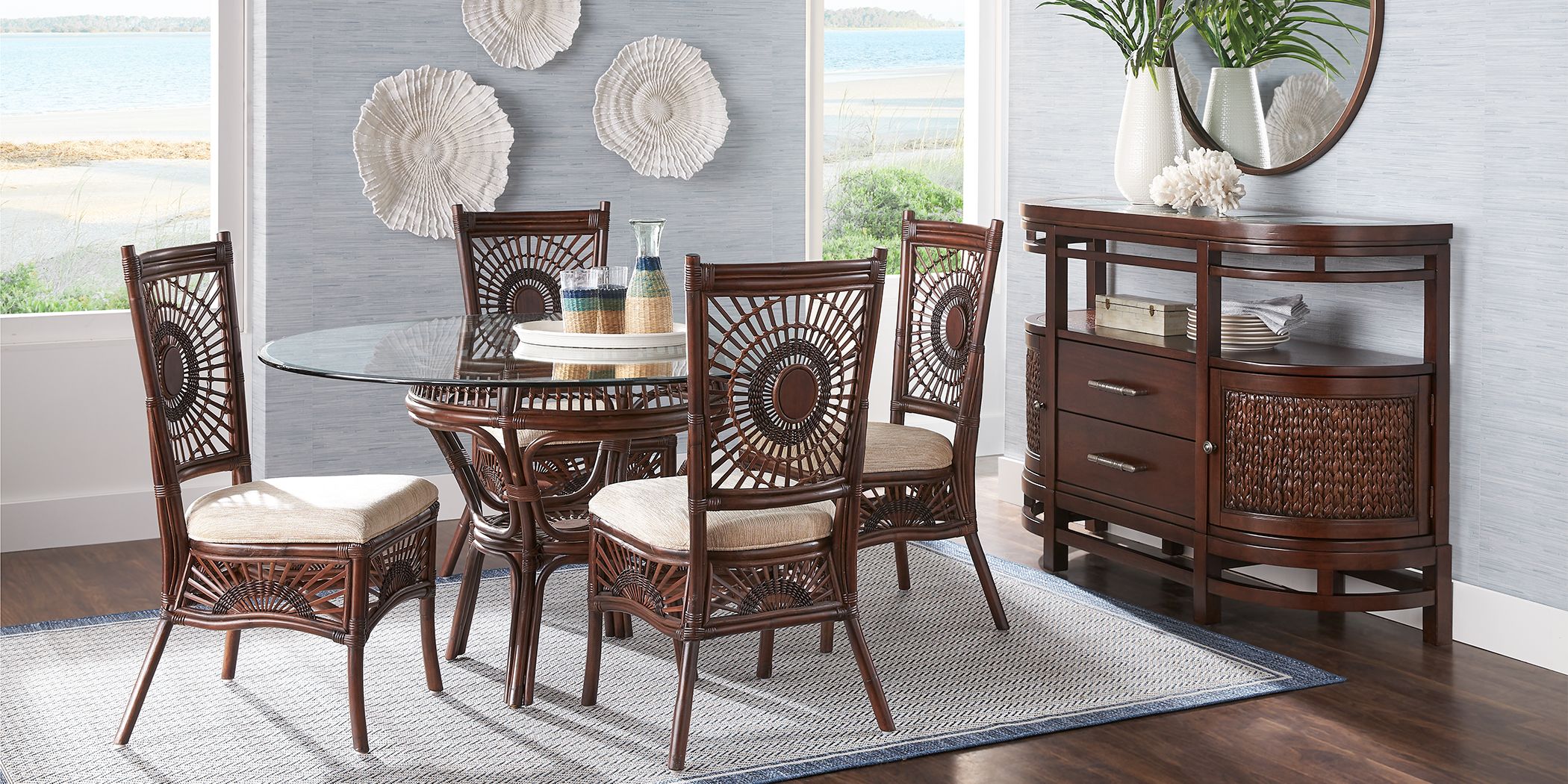 Full Dining Room Sets, Table & Chair Sets For Sale