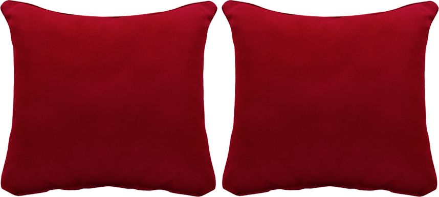iSofa Cardinal Accent Pillows (Set of 2)