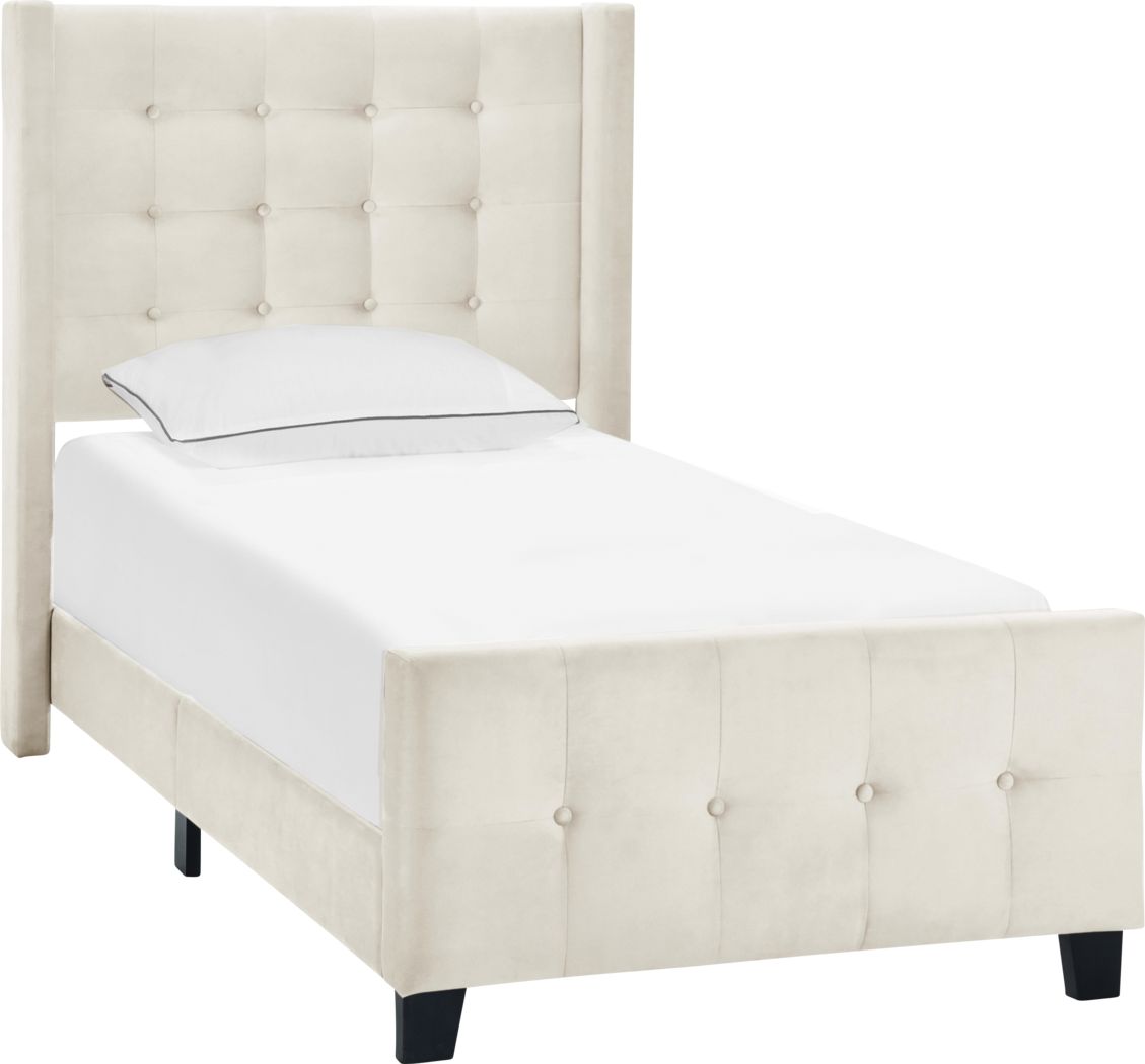 White Upholstered Beds