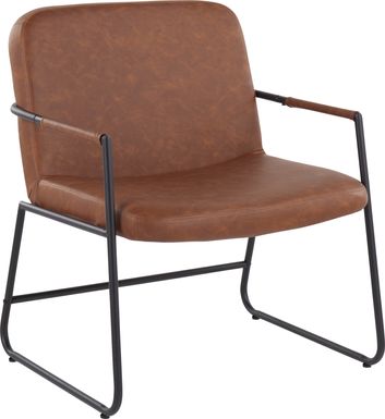 Jemelya Brown Accent Chair