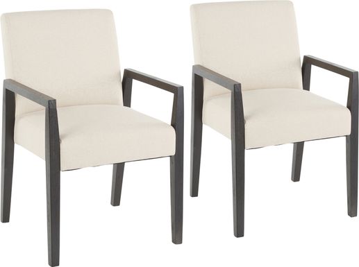 Kadleston Beige Arm Chair, Set of 2